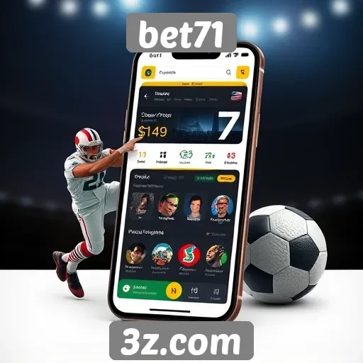 Experiência do usuário na navegação do bet71